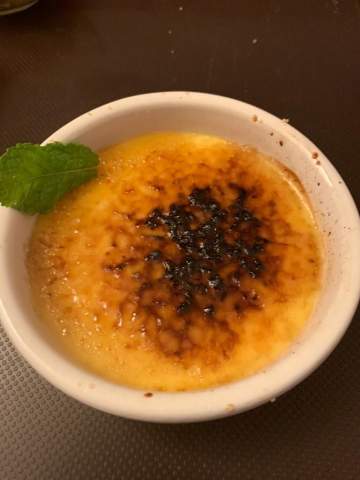 Crème bruler - Comfort Hotel Olivet Provinces - Restaurant - Orléans
