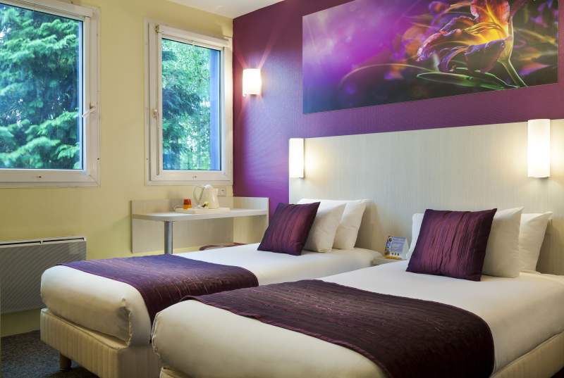 Chambre violette Comfort Olivet